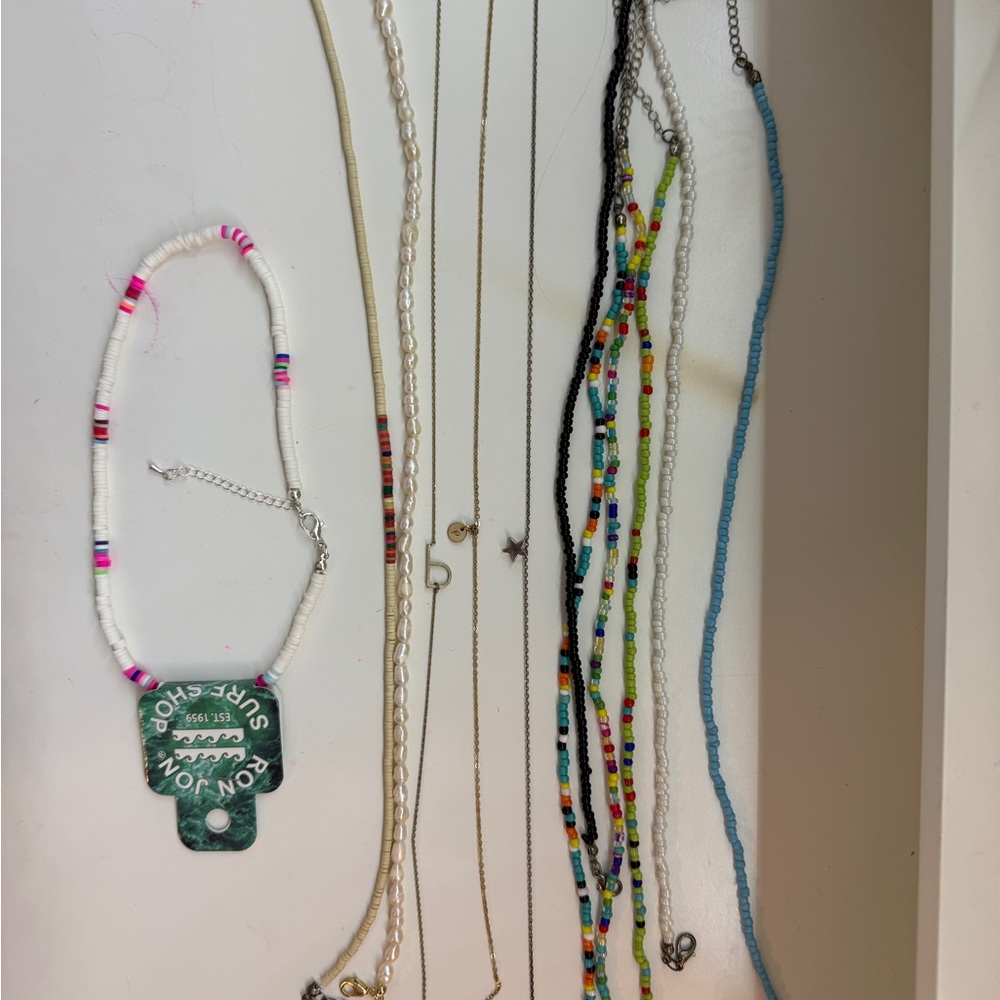 Colorful Beaded Necklace Set